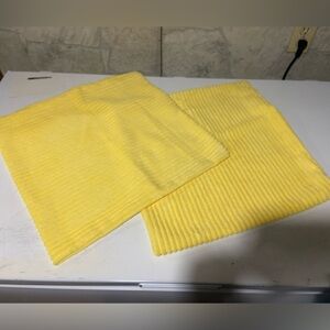 Yellow Spring / Easter throw pillow covers
